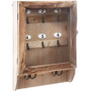 photo-Boîte à clés - Bois - Effet vintage - 26x38cm - A suspendre - Décoration - Atmosphera