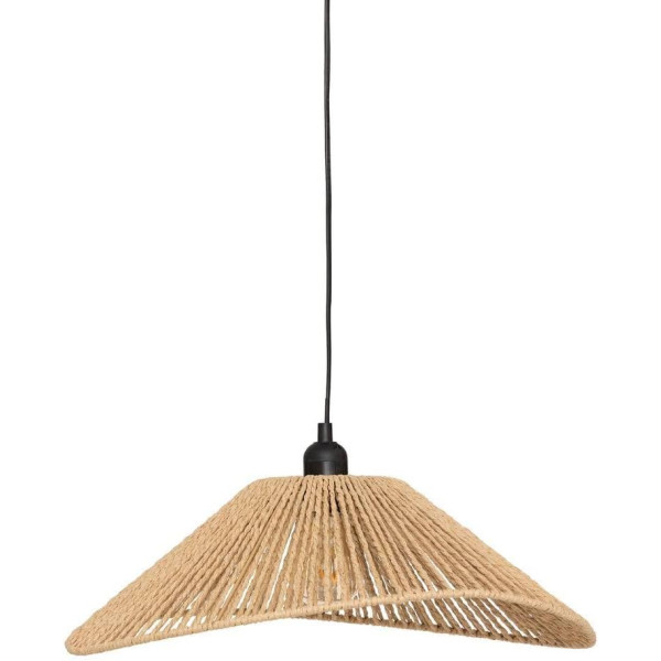 photo-Abat-jour - Suspension - Corde - Naturel - 43x38x16cm - Salon - Chambre - Myha - Atosphera