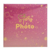 photo-Album photos - Capacité 200 photos de 10x15cm - Moon - Rose - 100 pages