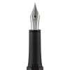 Stylo à plume - Alu - Noir - Plume iridium fine - Rechargeable - Rhodia scRipt
