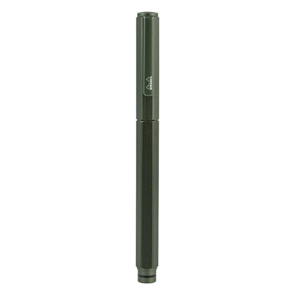 Stylo à plume - Alu - Sauge - Plume iridium extra-fine - Rechargeable - Rhodia scRipt