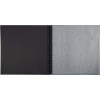Album photos - 360 photos - Gris - 32x32cm - 60 pages noires - Couverture effet textile