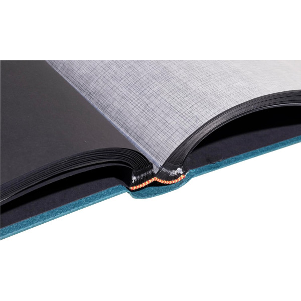 Album photos - 300 photos - Noir - 29x32cm - 60 pages noires - Couverture effet textile