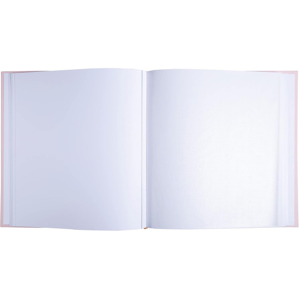 Album photos - 300 photos - Rose candy - 29x32cm - 60 pages - Couverture enduite irisée