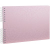 Album photos - 150 photos - Rose candy - 32x22cm - 50 pages - Couverture enduite irisée