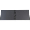 Album photos - 150 photos - Rouge - 32x22cm - 50 pages noires - Couverture effet textile