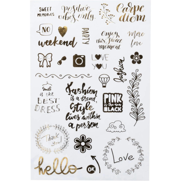 Album scrapbooking - A personnaliser - 32x22cm - Kraft - 70 pages noires - Stickers inclus