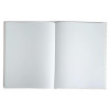 Livre d'or - 27x22cm - Couverture simili cuir - Blanc - Tranche or - 100 pages blanches