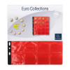 photo-3 recharges pour album de pièces - 20 cases diamètre 40mm - 24,5x25cm - Perforées