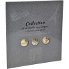 Album de collection médailles touristiques - 50 pièces diamètre 34mm - 25,5x28cm