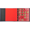 Classeur de collection médailles touristiques - 100 pièces - 24,5x25cm - Rechargeable