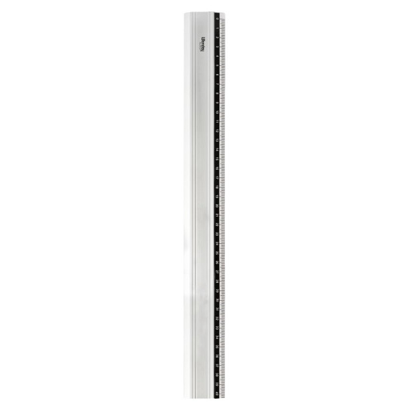 photo-Règle - 40cm - Aluminium - Bord antitache - Bande antidérapante - Wonday