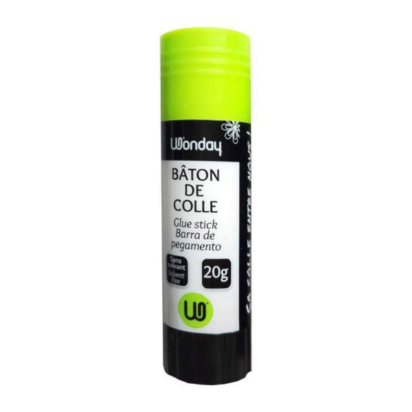 photo-Bâton de colle - Végétale - Sans solvant - Non toxique - Tube 20g - Idéal pour l'école