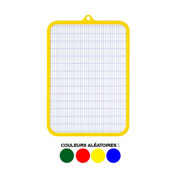 Ardoise - Blanche - 2 faces - 28x16,5cm - Effaçable - Scolaire - Wonday