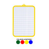 Ardoise - Blanche - 2 faces - 28x16,5cm - Effaçable - Scolaire - Wonday