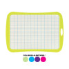 photo-Ardoise - Blanche - 2 faces - 28x19cm - Effaçable - Couleurs aléatoires - Scolaire - Wonday