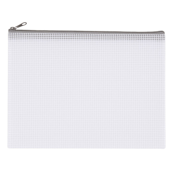 photo-Pochette zippée - 22x29cm - Transparent - Renforcée - Plastique - Clés, documents