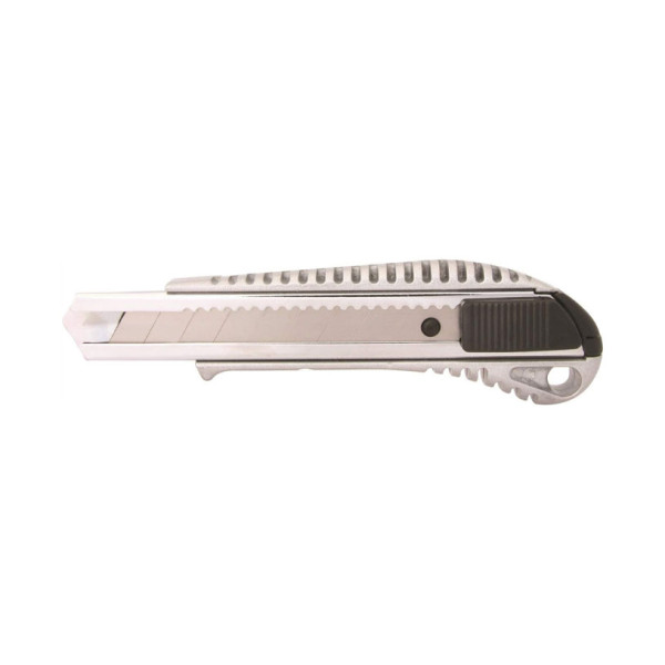 photo-Cutter - Métal - Lame de 18mm - Ergonomique - Autobloquant - Loisirs créatifs - Bureau