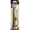 Cutter - Professionnel - Lame de 18mm - Grip confort - Auto bloquant - 2 lames incluses