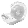 Dévidoir de ruban adhésif - Transparent - Rechargeable - Adhésif 19mmx33m - Wonday