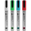 phoot-Marqueurs - Craie liquide - Effaçable - 4 couleurs - Mine 4mm - Tous supports
