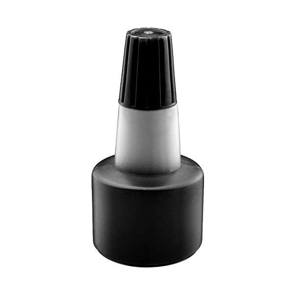 photo-Encre pour tampon encreur - Noir - Flacon de 30ml - Recharge - Base d'eau - Wonday