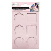 photo-Moule - Silicone - Pour sceaux de cire - 6 formes différentes - Carterie - Loisirs créatifs - Aladine
