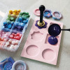Moule - Silicone - Pour sceaux de cire - 6 formes différentes - Carterie - Loisirs créatifs - Aladine