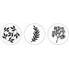 Cire à cacheter - Coffret thème nature - Chauffe-plat + cuillère à cire + pastilles + sceaux - Aladine