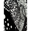 Coloriage - Attrape rêve - Tableau à colorier - Avec contours velours noir - Dès 3 ans
