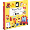 photo-Jeu éducatif - Magnéti'Stories - Les pompiers - Livre + 30 magnets - Invente des histoires - Janod