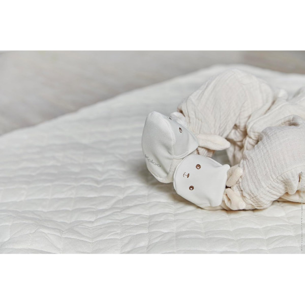 Cadeau de naissance - Bébé - Doudou + anneau de dentition + chaussons - Kaloo - Lapinoo