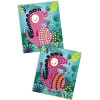 Jeu créatif - Tableaux mosaïques - Dinosaures - 8 modèles + mosaïques en mousse - Janod