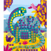 Jeu créatif - Tableaux mosaïques - Dinosaures - 8 modèles + mosaïques en mousse - Janod