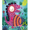 Jeu créatif - Tableaux mosaïques - Dinosaures - 8 modèles + mosaïques en mousse - Janod