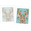 Jeu créatif - Diamond painting - Cerf - Enfant - Dès 8 ans - Janod