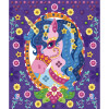 Jeu créatif - Tableaux mosaïques - Poney et licorne - 3 modèles + mosaïques en mousse - Janod
