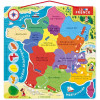 Puzzle - Carte de la France et régions - 93 pièces aimantées - Dès 7 ans - Janod
