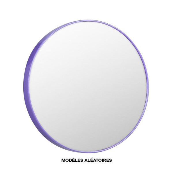 photo-Miroir - Grossissant - Jusqu'à 5 fois - 9,8cm diamètre - Coloris aléatoires