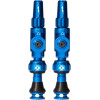 photo-Valves - Tubeless - Big Bore Lite - Bleu - Small - Pour gonflage maximal - Vélo - VTT - Muc-Off