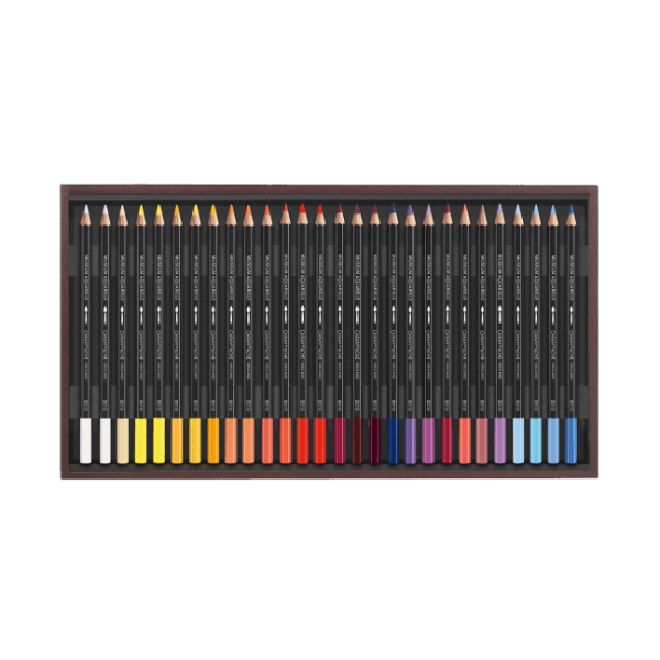 Crayons de couleur - Aquarelle - Museum Aquarelle - Caran d'Ache - Boîte 80 couleurs