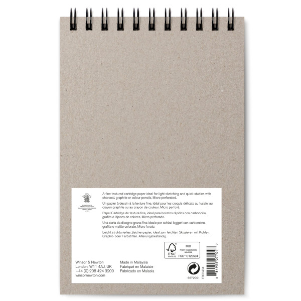 Bloc - Croquis - Dessin - A5 - 110g - 50 feuilles - Spirale - Winsor et Newton