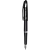 Stylo plume - Pour calligraphie - Pointe fine 1,4mm - Rechargeable - Encre noire - Pentel
