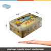 Boîte à sucre - Vintage -Volkswagen Bull - Design rétro - 23x16x7cm - Cadeau original