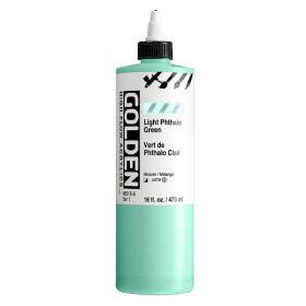 photo-Encre acrylique - Extra-fine - Vert de phtalo clair - Dessin, calligraphie - Golden - 473ml