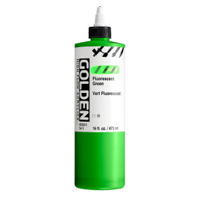 photo-Encre acrylique - Extra-fine - Vert fluo - Dessin, calligraphie - Golden - 473ml
