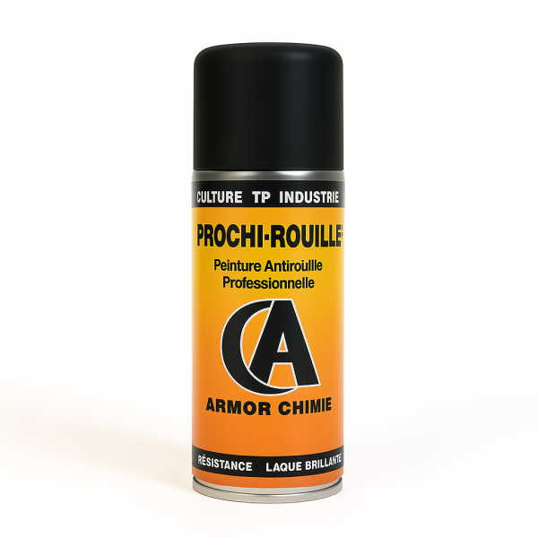photo-Bombe de peinture - Antirouille - Gris Fendt 606 - Prochi-rouille - Armor Chimie - 400ml