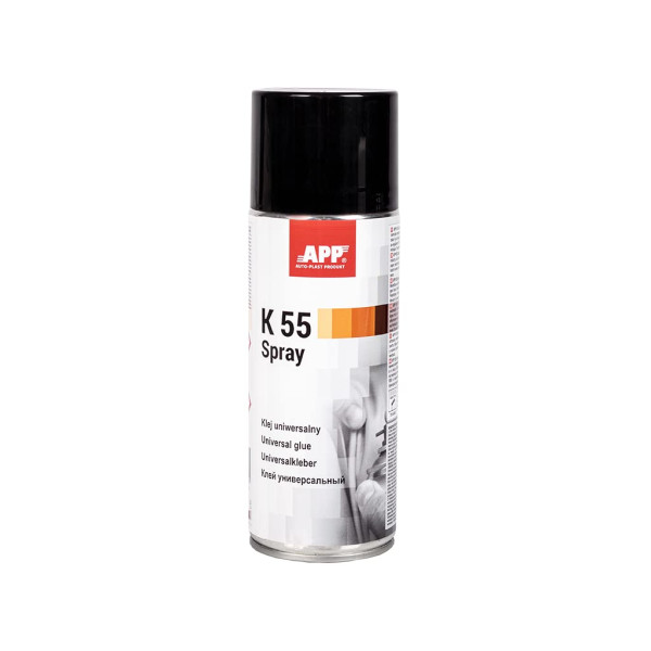 photo-Colle universelle - Spray - Tous supports - Idéal réparation tissu voiture - APP K55 - 400ml
