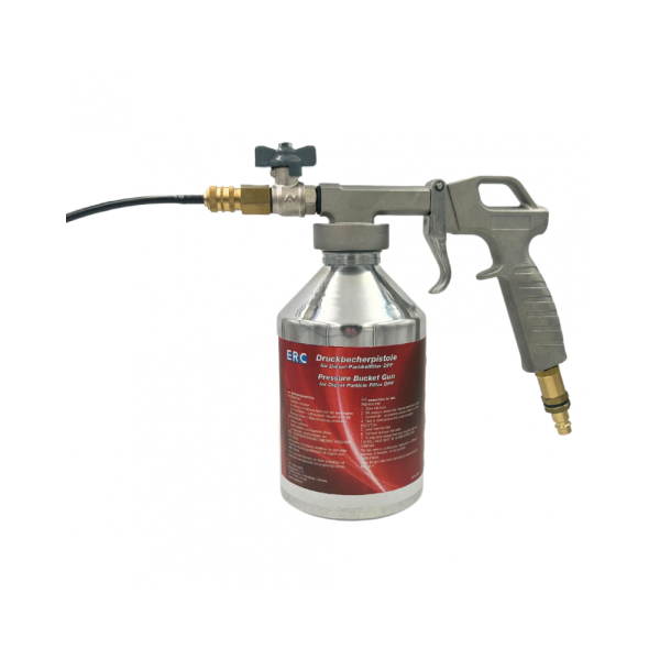 photo-Pistolet de nettoyage de FAP - Filtres à particules - 4 bars - Acier inoxydable - ERC