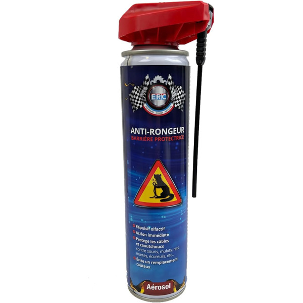 photo-Produit anti-rongeur - Répulsif pour rats et souris - Action rapide - ERC - 300ml